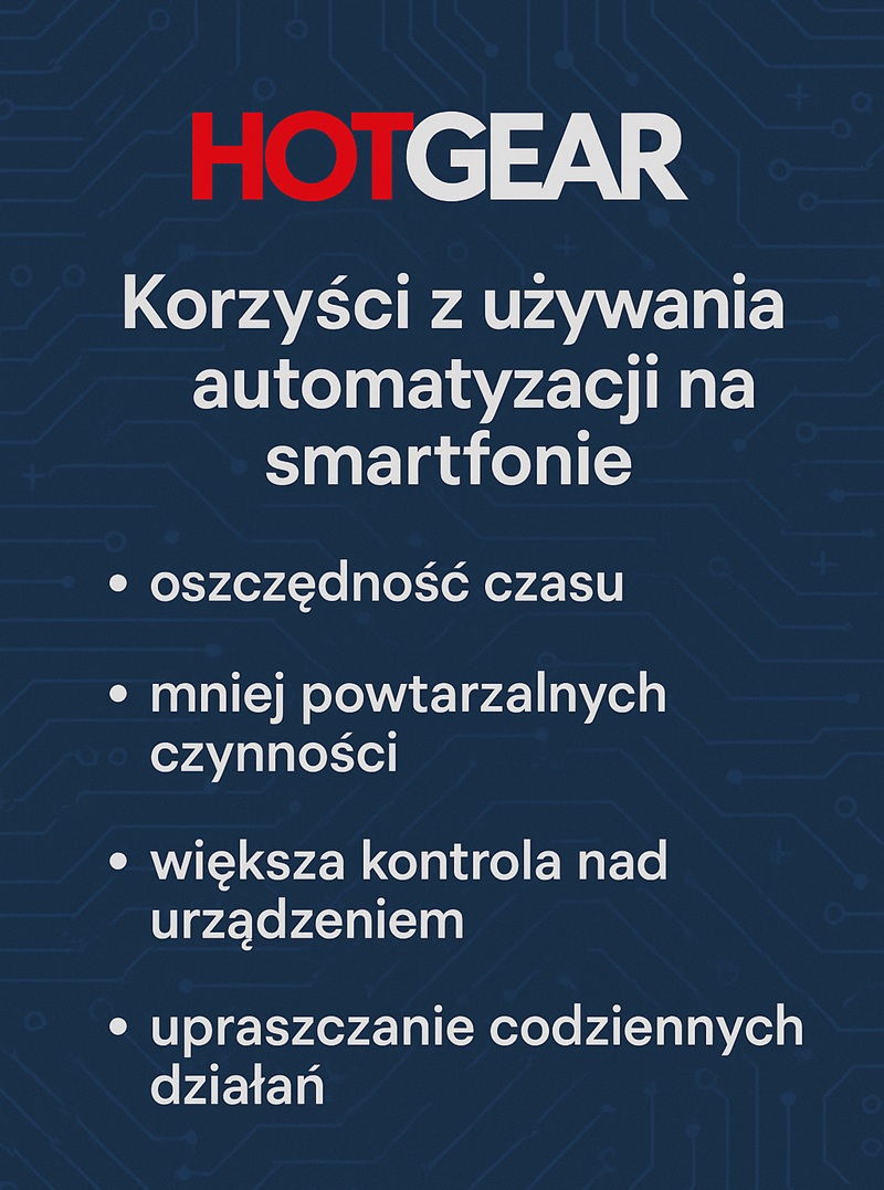 Automatyzacja zadań na smartfonie