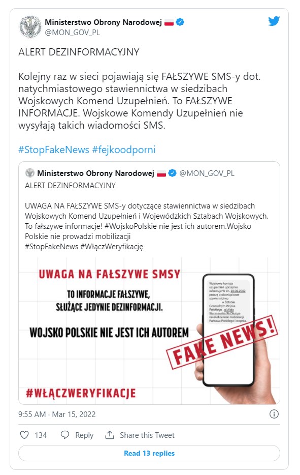 Dezinformacja w sieci