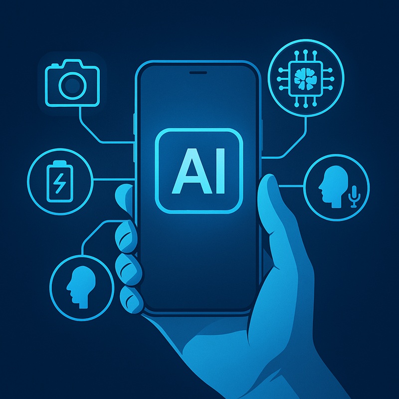 Funkcje AI w smartfonach
