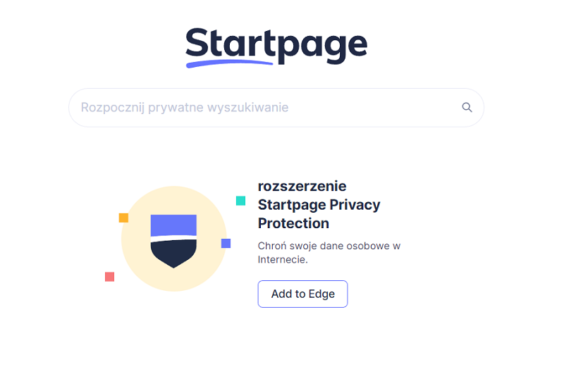 Wyszukiwarka Startpage