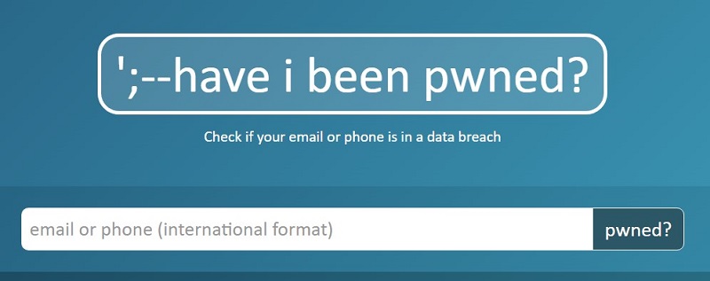 Have I Been Pwned