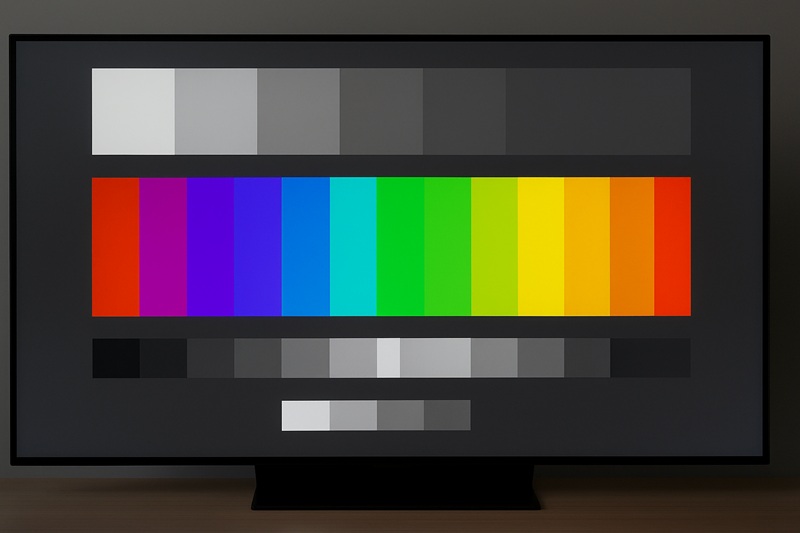 Kalibracja ekranu telewizora