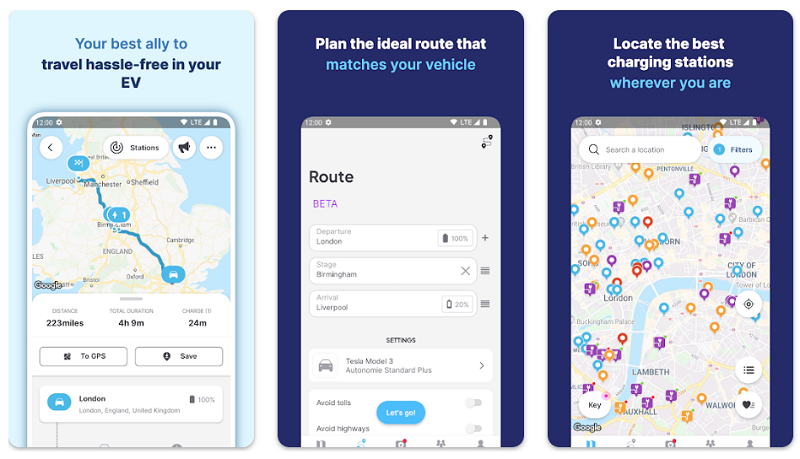 Aplikacja Chargemap