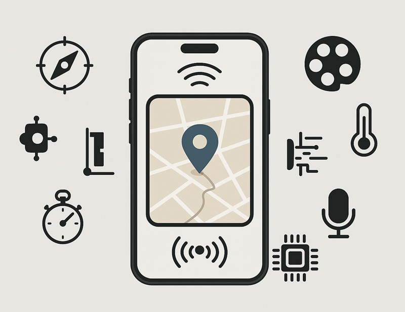 Czujniki w smartfonach