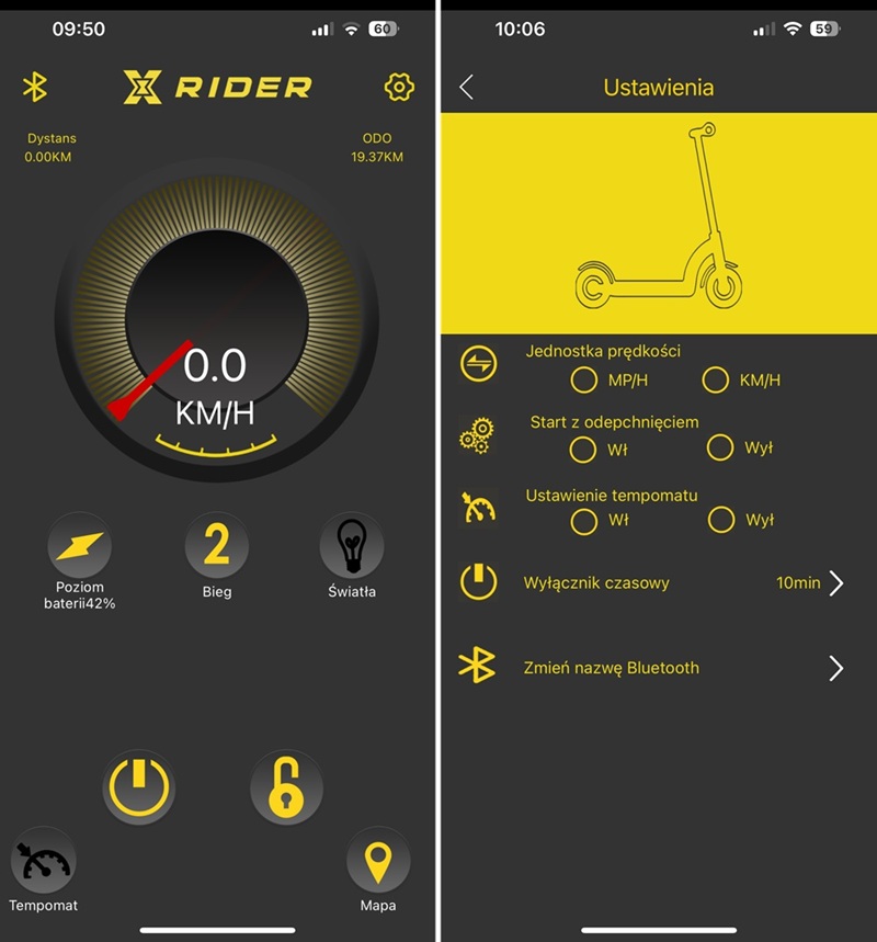 Hulajnoga elektryczna XRIDER M10 