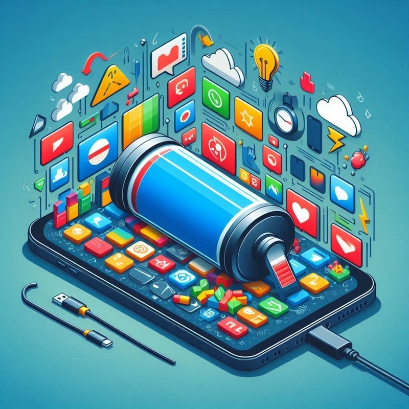 Aplikacje drenujące baterię smartfona