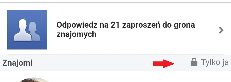 Znajomi na Facebooku