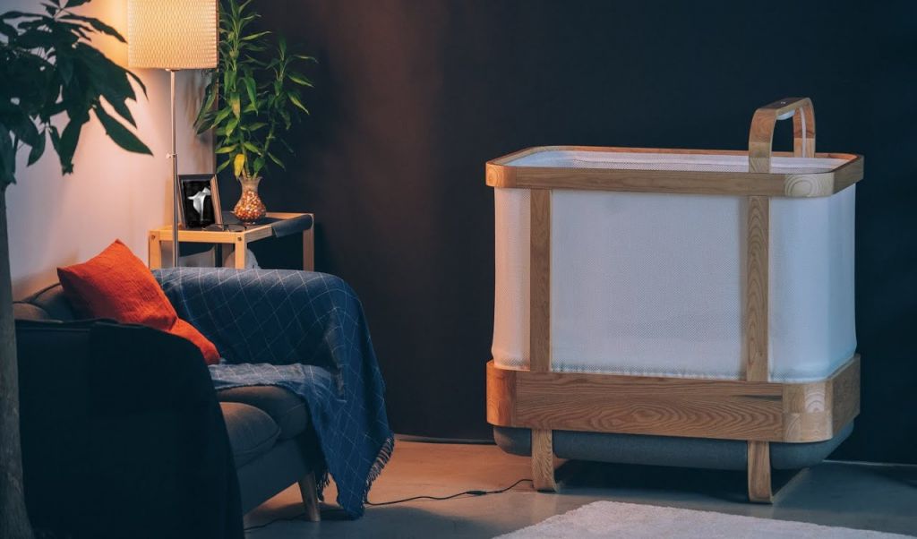 Dziecięce łóżeczko wyposażone w sztuczną inteligencję zapewni spokojny sen maluchowi