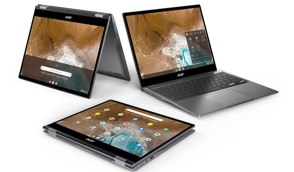Acer Chromebook Spin 713 z obracanym wyświetlaczem 2K i certyfikatem Projektu Athena