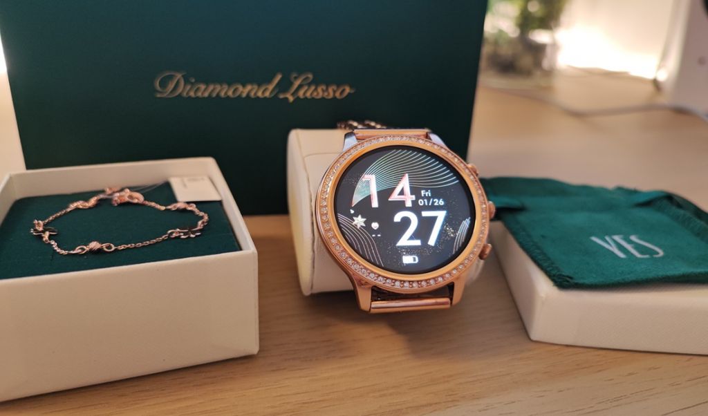 Manta Diamond Lusso – elegancki smartwatch dla kobiet