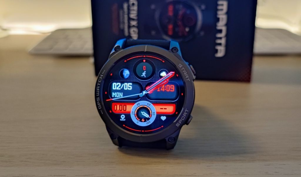 Smartwatch Manta Activ X GPS – zegarek, który ogarnie twój trening